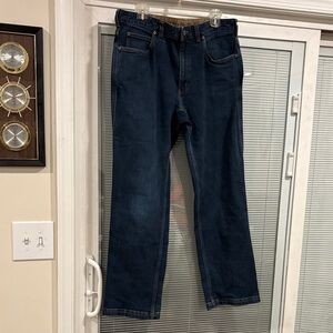 Duluth Trading Co Dark Blue Straight Jeans